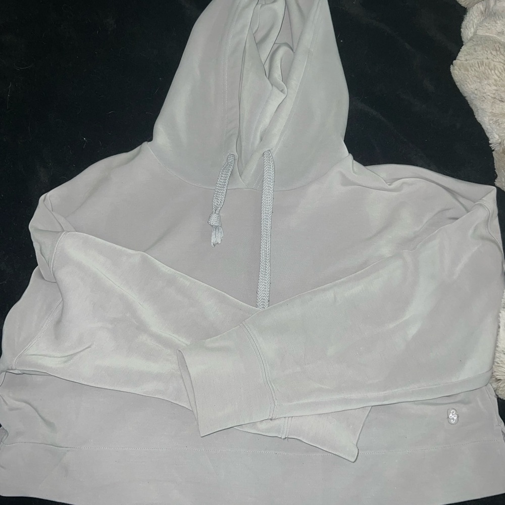 Aerie Light Gray Hoodie